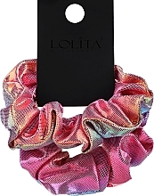 Düfte, Parfümerie und Kosmetik Haargummis mehrfarbig und rosa 2 St. - Lolita Accessories Holo 