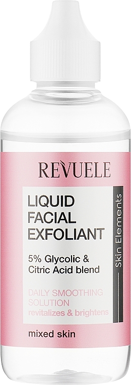 Flüssiges Gesichtspeeling - Revuele Liquid Facial Exfoliant 5% Glycolic + Citric Acid Blend — Bild N1