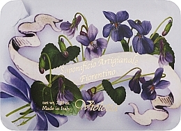 Düfte, Parfümerie und Kosmetik Naturseife Violet - Saponificio Artigianale Fiorentino Violet Soap Bouquet di Fiori Collection