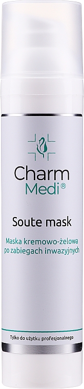 Beruhigende und regenerierende Creme-Gelmaske nach invasiven kosmetischen Behandlungen - Charmine Rose Charm Medi Soute Mask — Bild N1