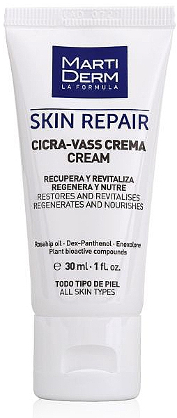 Regenerierende und nährende Körpercreme - MartiDerm Skin Repair Cicra-Vass Cream — Bild N1