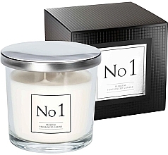 Düfte, Parfümerie und Kosmetik Duftkerze mit zwei Dochten №1 - Bispol Premium Fragranced Candle №1