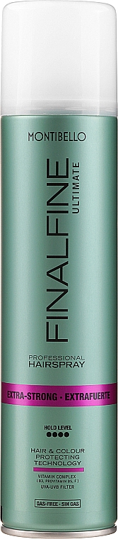 Fixierlack ohne Gas - Montibello Finalfine Ultimate Extra-Strong Hairspray — Bild N1
