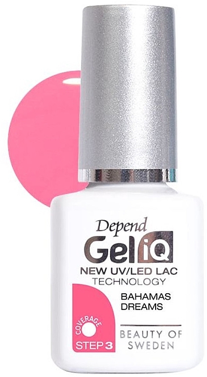 Semi-permanenter Nagellack - Depend Gel iQ New Uv/Led Lac — Bild N1