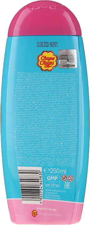 2in1 Shampoo & Duschgel für Kinder - Bi-es Chupa Chups Vanilla Body Wash & Shampoo — Foto N2