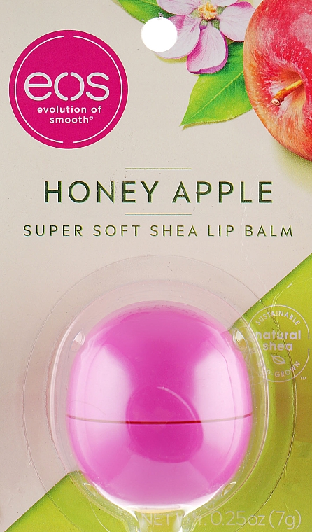 Lippenbalsam Honig und Apfel - Eos Visibly Soft Lip Balm Honey Apple — Bild N1