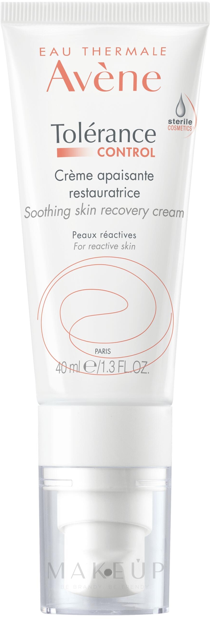 Hautregenerierende und beruhigende Gesichtscreme für reaktive Haut - Avene Tolerance Control — Bild 40 ml