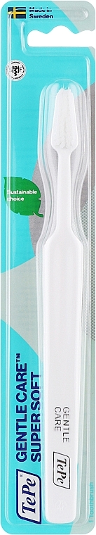 Supersanfte Zahnbürste extra weich weiß - TePe Gentle Care Super Soft — Bild N1