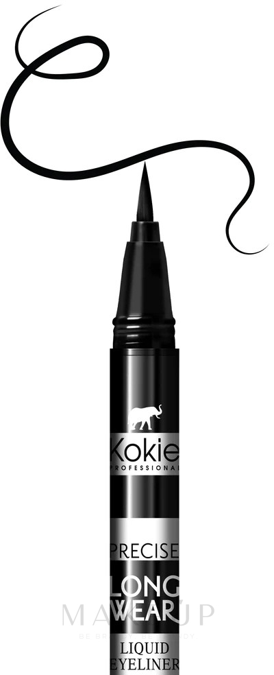 Eyeliner - Kokie Professional Precise Longwear Liquid Eyeliner — Bild Black