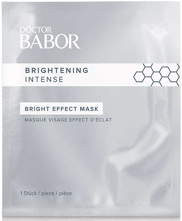 Aufhellende Tuchmaske für das Gesicht - Doctor Babor Brightening Intense Bright Effect Mask — Bild N2