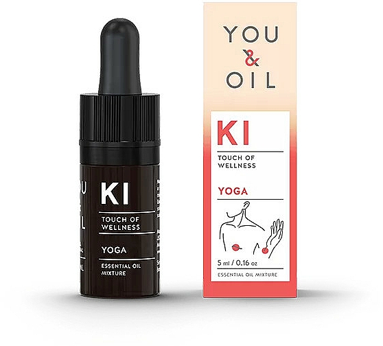 Bioaktive ätherische Ölmischung zur Verbesserung von Yoga-Erlebnissen - You & Oil KI-Yoga Touch Of Welness Essential Oil — Bild N1