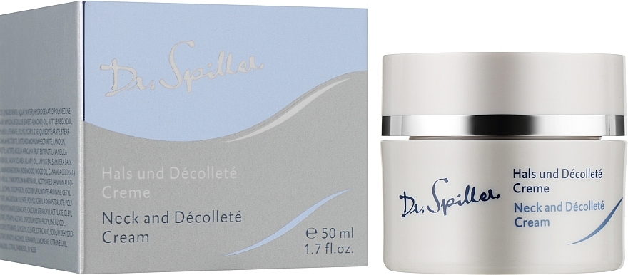 Hals- und Dekolletécreme - Dr. Spiller Breast and Decollete Lift Cream — Bild N2