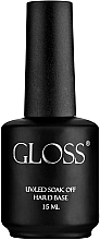 Düfte, Parfümerie und Kosmetik Nagelbase - Gloss Company Soak Off Hard Base