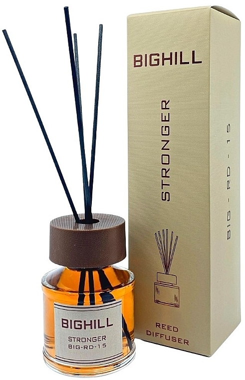 Raumerfrischer Stärker - Eyfel Perfume Reed Diffuser Bighill Stronger — Bild N2