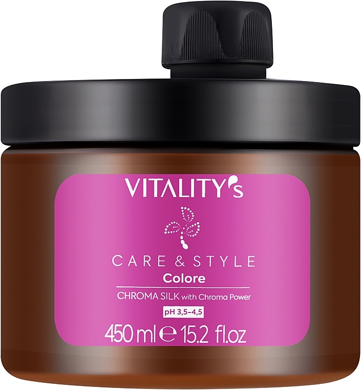 Maske für coloriertes Haar - Vitality's C&S Colore Chroma Silk Mask — Bild N1