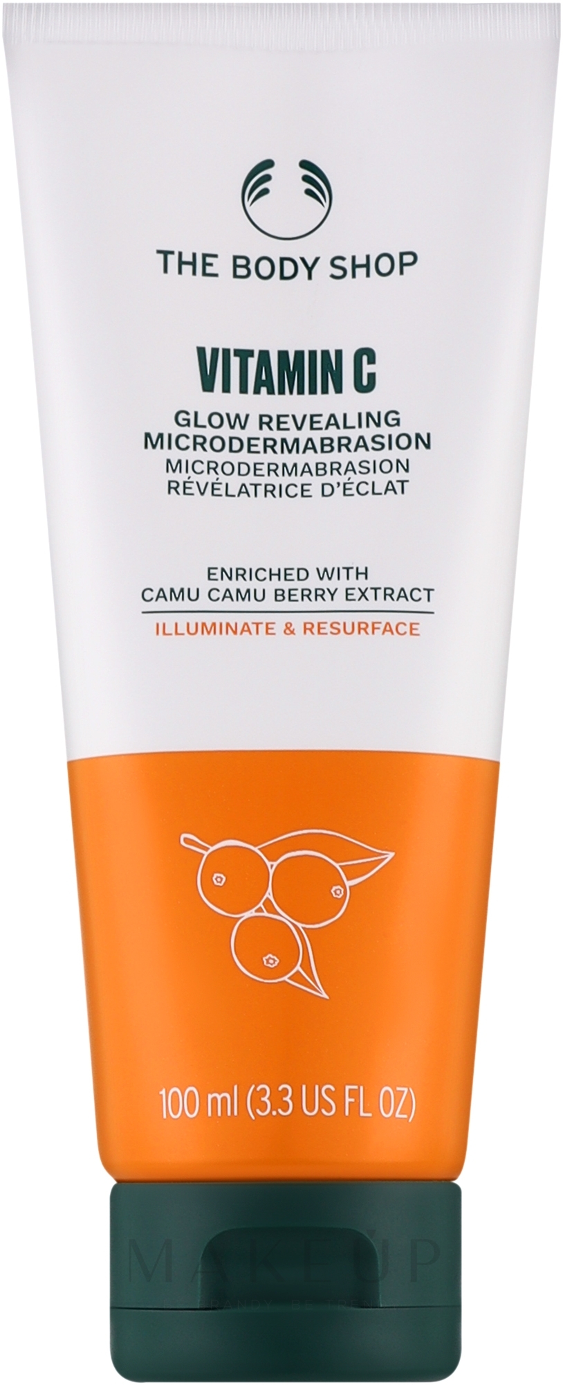 Gesichtspeeling - The Body Shop Vitamin C Glow Revealing Microdermabrasion New Pack — Bild 100 ml
