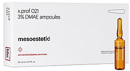 Pflegeprodukt für die Mesotherapie - Mesoestetic X.prof 021 DMAE 3% — Bild N2