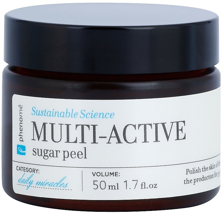 2in1 Zuckerpeeling und Maske für das Gesicht mit Erdbeer- und Rosensamen - Phenome Multi Active Sugar Peel — Bild N4