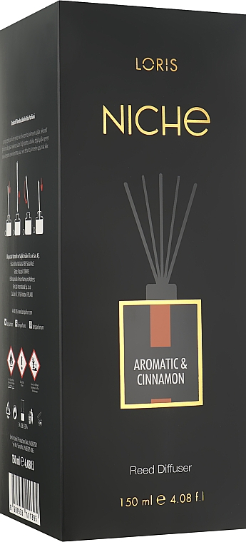 Raumerfrischer duftender Zimt - Loris Parfum Loris Niche Aromatic & Cinnamons — Bild N4