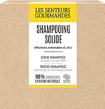Düfte, Parfümerie und Kosmetik Festes Shampoo für normales Haar - Les Senteurs Gourmandes Solid Shampoo Normal To Dry Hair