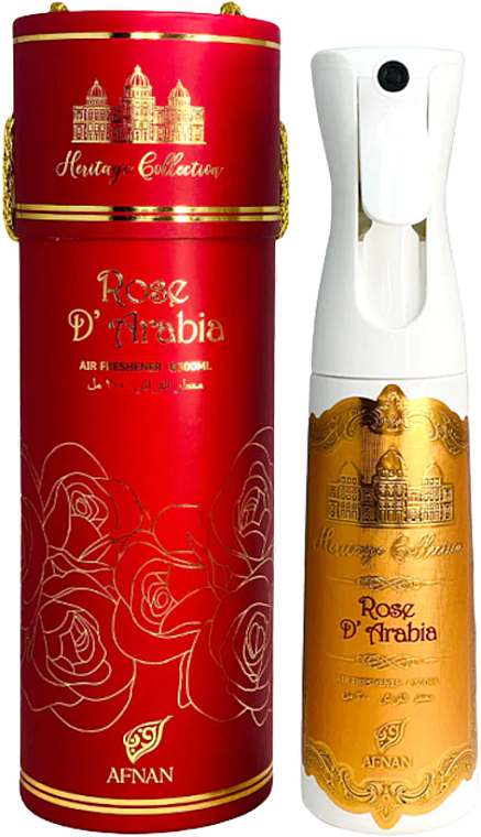 Afnan Perfumes Heritage Collection Rose D'Arabia - Parfümiertes Raumspray — Bild N3