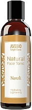 Düfte, Parfümerie und Kosmetik Natürlichhes feuchtigkeitsspendendes und aufhellendes Gesichtstonikum mit Neroli - Avebio Natural Face Tonic Neroli