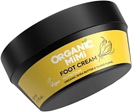 Düfte, Parfümerie und Kosmetik Pflegende Fußcreme Shea und Ylang-Ylang - Organic Mimi Foot Cream Nutrition Shea & Ylang Ylang