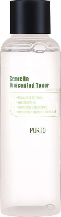 Intensiv feuchtigkeitsspendendes und beruhigendes Gesichtstonikum für überempfindliche Haut mit Centella Asiatica - Purito Centella Unscented Toner — Bild N3