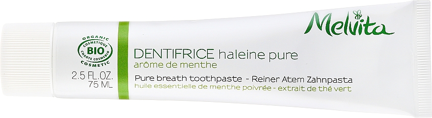 Zahnpasta für den frischen Atem - Melvita Dentifrice Pure Breath Toothpaste — Bild N2