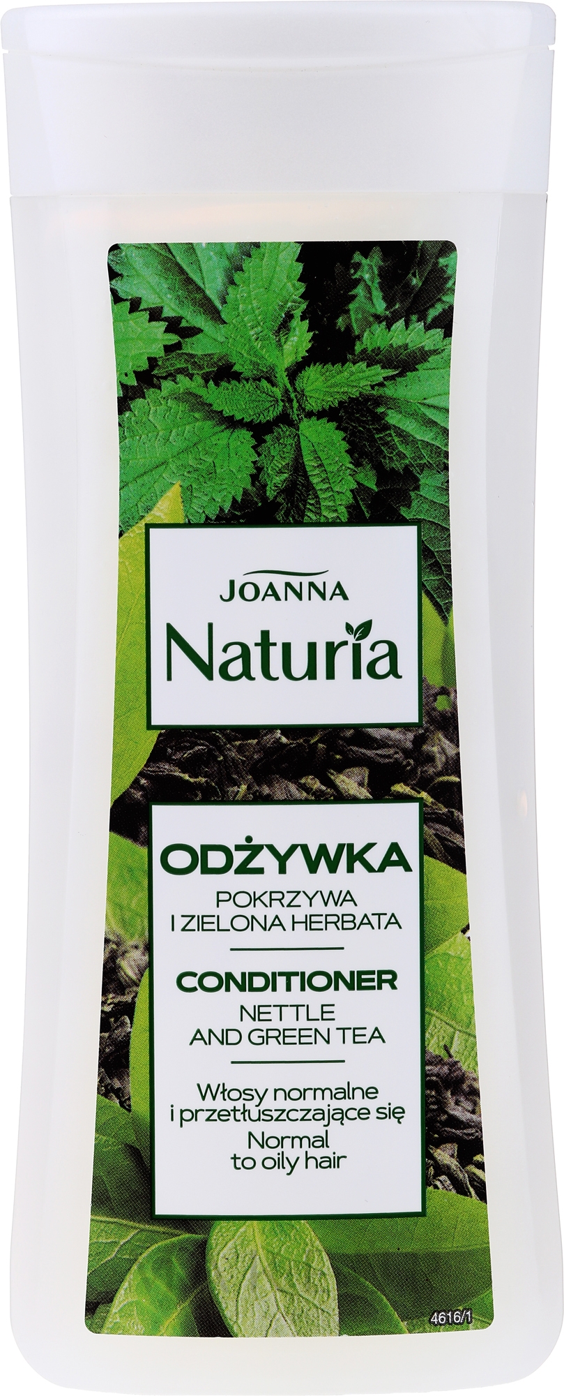 Haarspülung "Brennnessel und grüner Tee" für normales bis fettiges Haar - Joanna Naturia Conditioner With Nettle And Green Tea — Bild 200 g