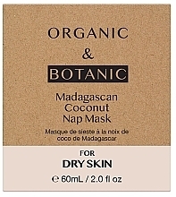Gesichtsmaske für die Nacht - Organic & Botanic Madagascan Coconut Nap Mask — Bild N3