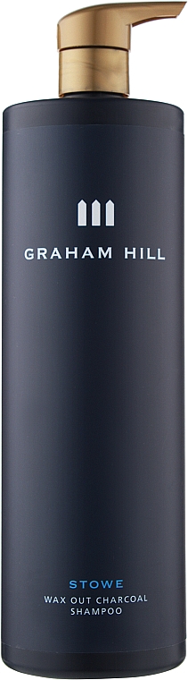 Shampoo zur Tiefenreinigung mit Aktivkohle - Graham Hill Stowe Wax Out Charcoal Shampoo — Bild N4