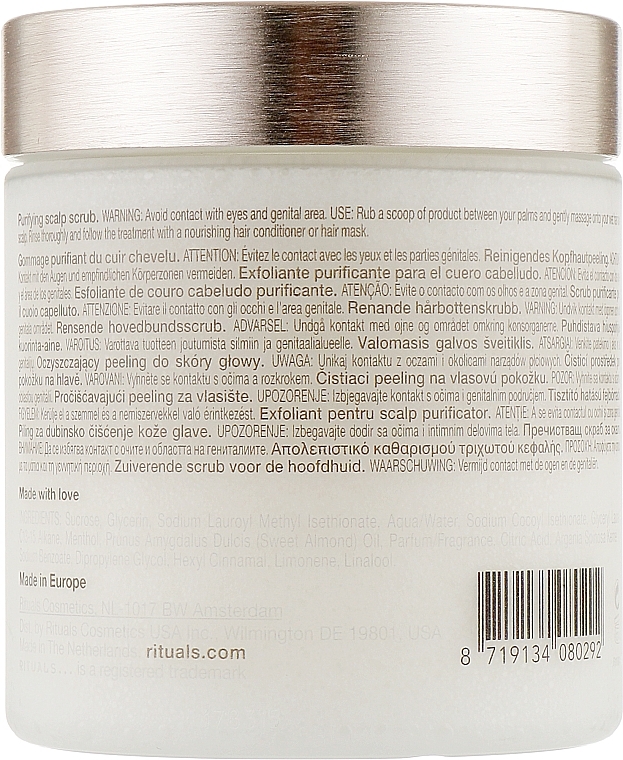 Shampoo mit Peeling-Effekt - Rituals Purifying Scalp Scrub & Shampoo	 — Bild N2