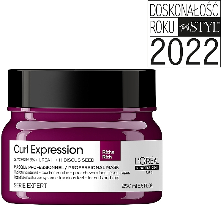 Intensiv feuchtigkeitsspendende Haarmaske - L'Oreal Professionnel Serie Expert Curl Expression Intensive Moisturizer Mask — Bild N2