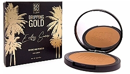 Düfte, Parfümerie und Kosmetik Bräunungspuder für Gesicht und Körper - Sosu by SJ Endless Summer Dripping Gold Matte Bronzing Powder