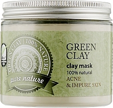 Düfte, Parfümerie und Kosmetik Grüne kosmetische Tonerde für unreine und zu Akne neigende Haut - Organique Argillotherapy Green Clay