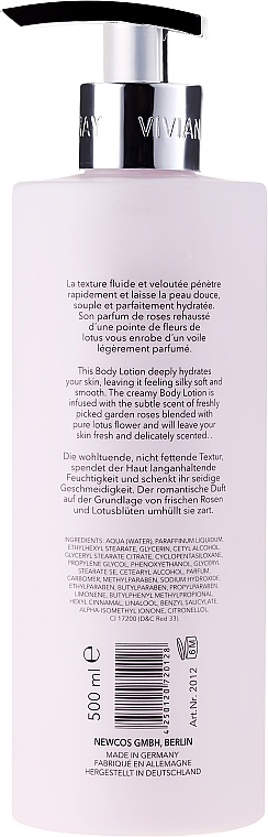 Körperlotion - Vivian Gray Aroma Selection Body Lotion Lotus & Rose — Bild N2