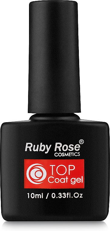 Deckschicht für Gel-Nagellack - Ruby Rose Top Coat Gel — Bild N1