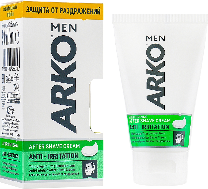 After-Shave-Creme Anti-Irritation - Arko Men — Bild N1