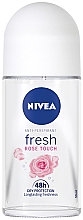 Deo Roll-on Antitranspirant - Nivea Fresh Rose Touch Anti-Perspirant Roll-On — Bild N1