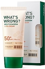 Sonnenschutcreme für empfindliche Haut SPF 50+ PA ++++  - Frudia What's Wrong Help Cicaderm Sun Cream  — Bild N2