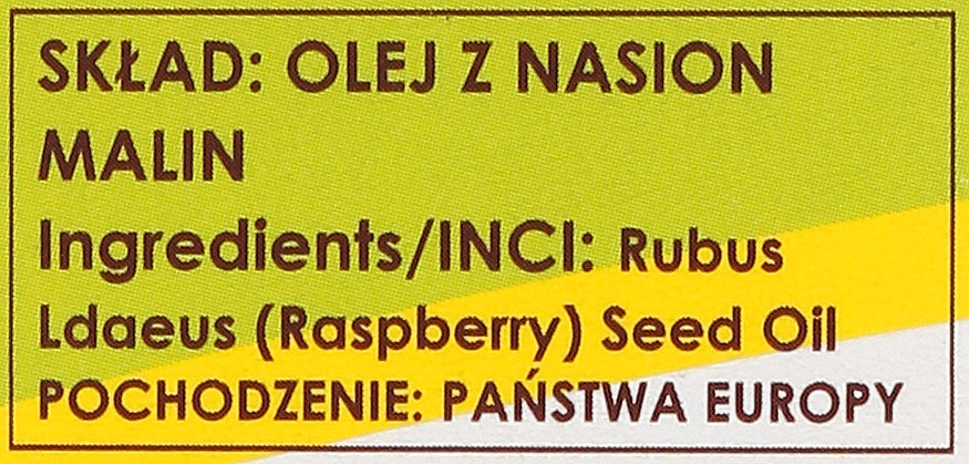 100% natürliches Himbeersamenöl - Etja Natural Raspberry Seed Oil — Foto N4