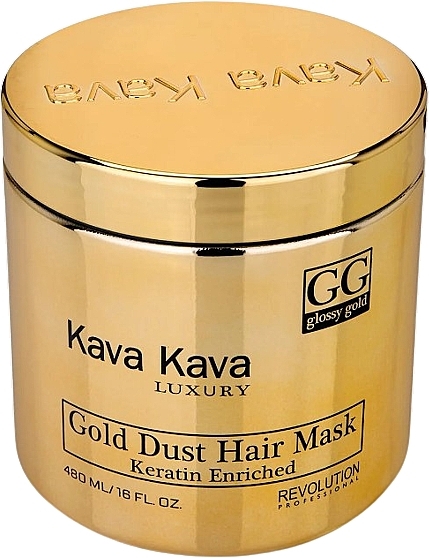 Haarmaske - Kava Kava Gold Dust Hair Mask — Bild N1