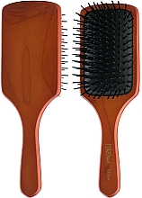 Massage-Haarbürste aus Holz 01994 Quadrat - Eurostil Paddle Brush — Bild N1