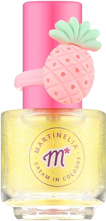 Nagellack und Ring gelb - Martinelia Yummy Smalti With Ring — Bild N1