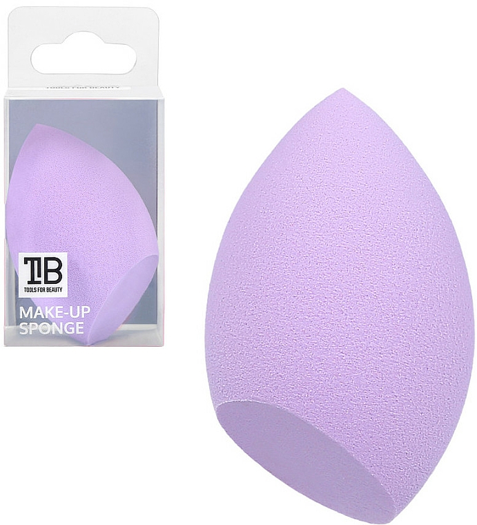 Schminkschwämmchen lila - Tools For Beauty Olive Cut Makeup Sponge Purple — Bild N1