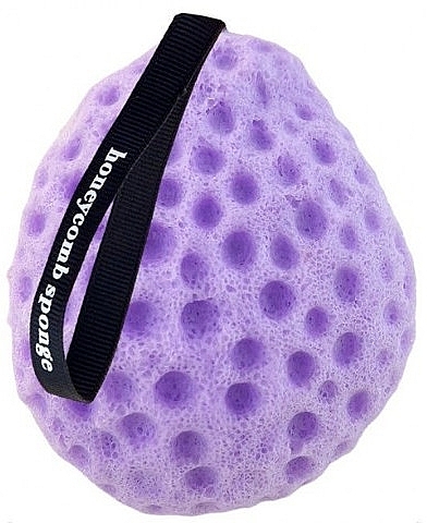 Körperschwamm violett - Ecarla Honeycomb Bath Sponge Purple  — Bild N1