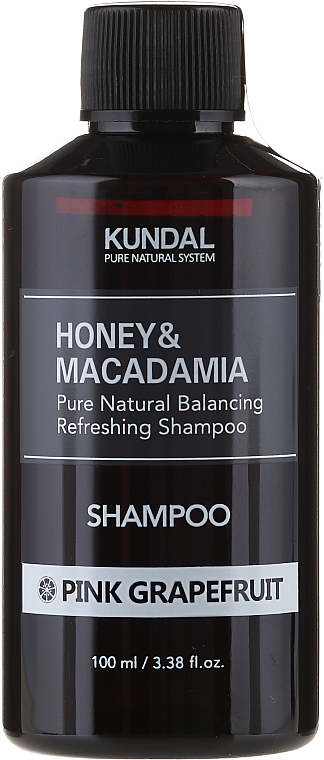 Erfrischendes Shampoo mit rosa Grapefruit - Kundal Honey & Macadamia Pink Grapefruit Shampoo — Bild N1