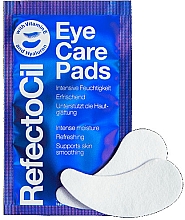 Intensiv feuchtigkeitsspendende, erfrischende und glättende Augenpatches mit Vitamin E und Hyaluron - RefectoCil Eye Care Pads — Bild N2