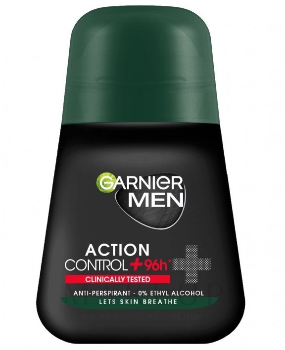 Deo Roll-on Antitranspirant - Garnier Mineral Men Action Control+ Clinically Tested — Bild 50 ml